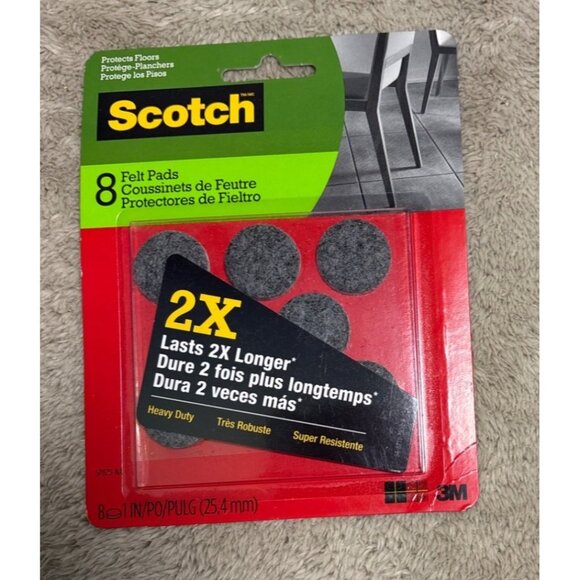 Assorted Furniture Surface Protector Pads Felt Silicone 139 Pieces New - Picture 6 of 11